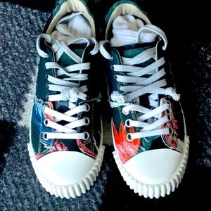 Maison Margiela Paneled low-top sneakers